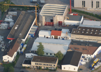 Neubau Lagerhalle Los5 in Memmingen