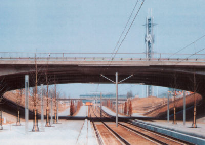B2neu: Brücke über Messemulde