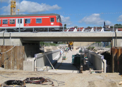 BW1: Eisenbahnüberführung über L240 in Erbach