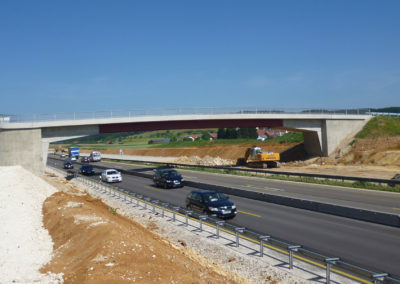 BW16-BAB: Überführung Wirtschaftsweg über die A8