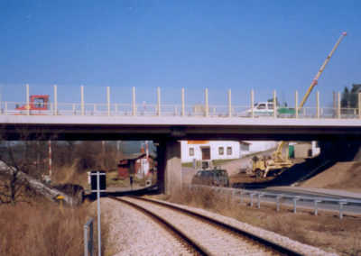 BW6: Brücke über die Bahn in Pößneck