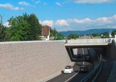 Eisenbahnüberführung über Malscher Straße in Durmersheim