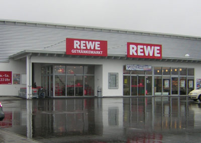 Neubau eines REWE-Markt in Gechingen
