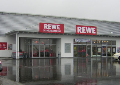 Neubau eines REWE-Markt in Gechingen