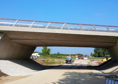 Jengen: Überführung B12 bei Jengen