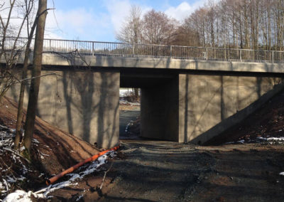 Eisenbahnüberführung über Wirtschaftsweg bei Immenreuth