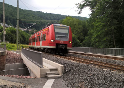 Eisenbahnüberführung über die Steinach in Neckarsteinach