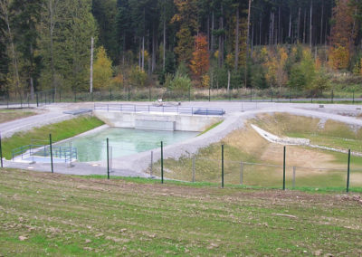 Regenrückhaltebecken A8 Stuttgart – Karlsruhe