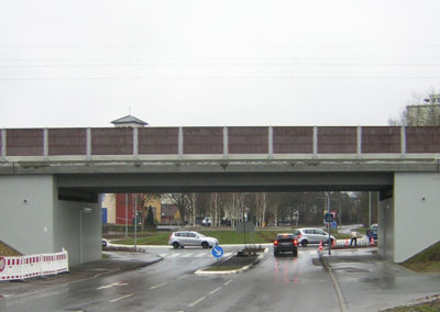 Eisenbahnüberführung über Allmendstraße in Maichingen